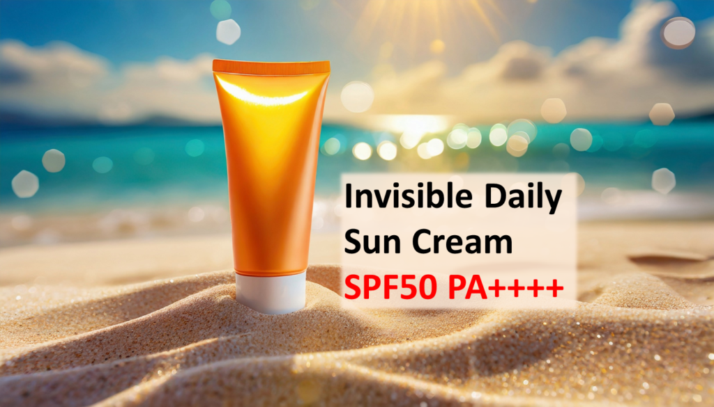 Introducing an O/W Hybrid Sunscreen Formula Featuring Light Texture with Silica Capsules!